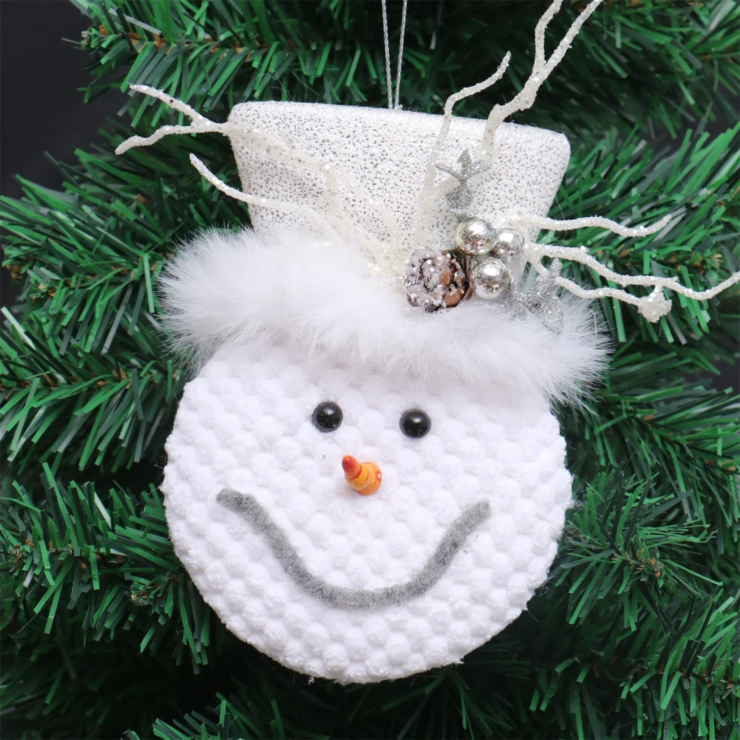 Festival Decoration White Foam Snowmen Christmas Decoration Toys Christmas Gifts Snowman