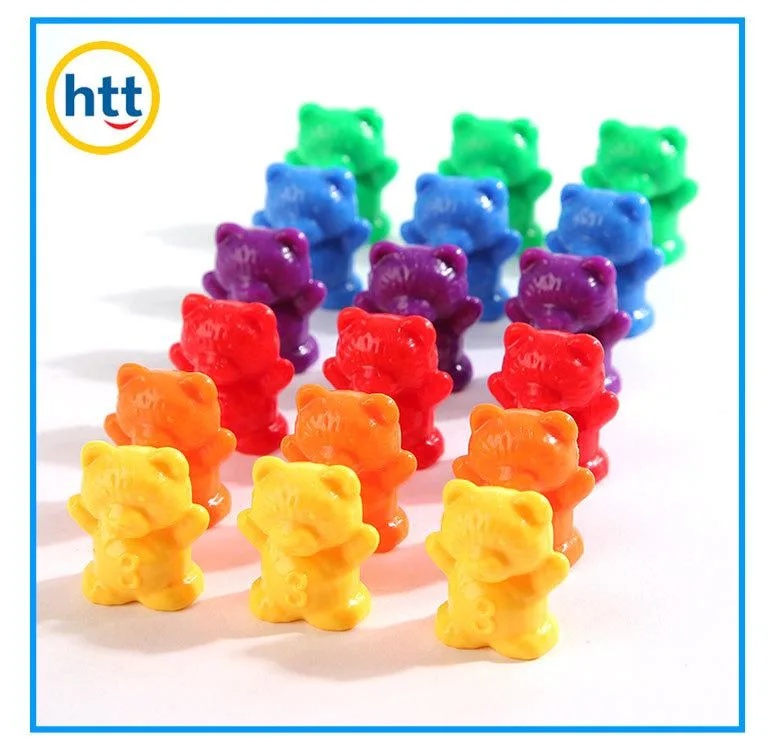 Colorful Cute Bears Counting Bears for Baby Children Kids Bears Toys Manufacturer