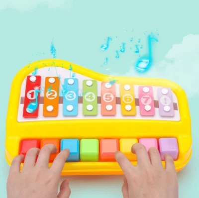 ハッピービッグ木琴プレーヤー 8 トーン音楽演奏赤ちゃん早期学習教育インタラクティブおもちゃ赤ちゃんのおもちゃ